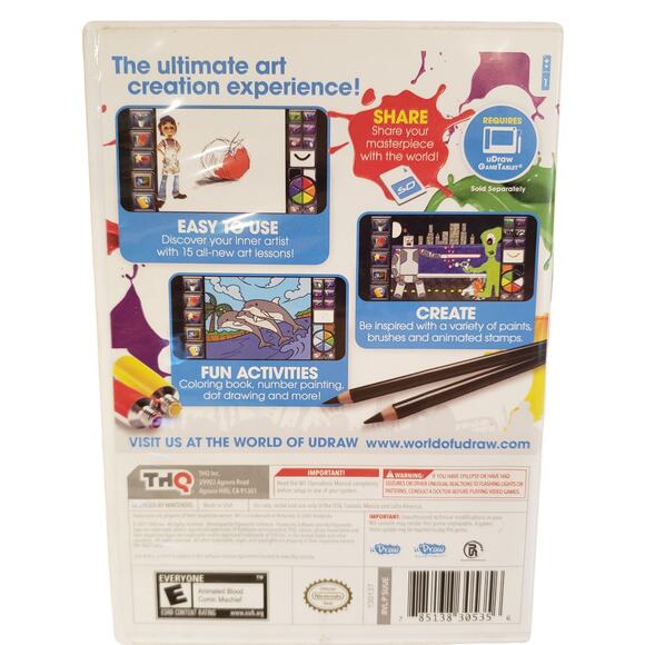 Nintendo Wii uDraw Studio and uDraw Instant Artist - Picture 5 of 8
